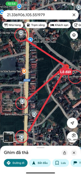 Chính chủ bán gấp lô đất hiếm Kim Long, Tam Dương sát trường THCS Duy Phiên 173,2m mt5,05m 1tỷ150tr