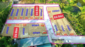 Chỉ từ hơn 300 triệu sở hữu ngay lô đất tại Đại Đình Tam Đảo dt100m-120m(tc 80m) mt6m SĐCC