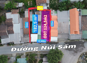 Bán đất mặt tiền đường Núi Sầm giá đầu tư được, Phường Hòa Thắng - Ninh Hòa