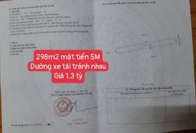 Cần bán 298m2 trục chính xã An Thanh, Tứ kỳ, HD. Đường oto tải vào giá 1.3 tỷ