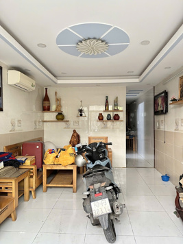 Hẻm 6m thông - Xe 7 chỗ đỗ nhà! Bán căn Bùi Đình Túy 48m2 sổ A4 - 4 Tầng. Khu dân trí, nhà đồng bộ