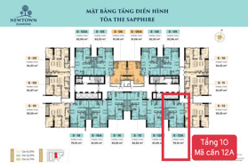 🔥 CĂN HỘ NEWTOWN DIAMOND – 2PN | 83M² | VIEW BIỂN 💥 5TY172  GIÁ RẺ NHẤT THỊ TRƯỜNG