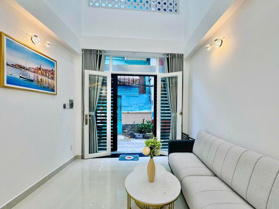 MT kinh doanh Bùi Hữu Nghĩa, xe tải tránh nhau - vỉa hè 10m - vuông vức - nhà mới cứng