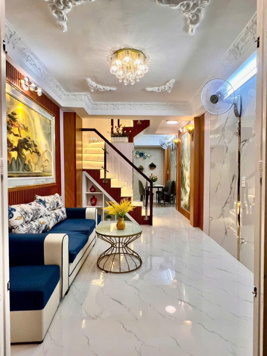 Bán nhà hẻm xe hơi 1942 Huỳnh Tấn Phát, Nhà Bè,3 lầu. Giá 2,89 tỷ