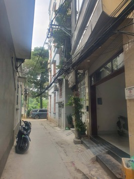 BÁN NHÀ MẶT NGÕ ĐƯỜNG KIM GIANG. 80M2 - 6 TẦNG. THANG MÁY. LÔ GÓC.