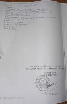 BÁN ĐẤT THỔ CƯ, CHÍNH CHỦ, GIÁ CẢ THƯƠNG LƯỢNG