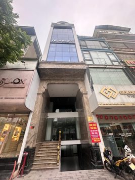 BÁN TÒA NHÀ MẶT PHỐ XÃ ĐÀN. 200M2 XÂY 9 TẦNG. THANG MÁY. THÔNG SÀN.