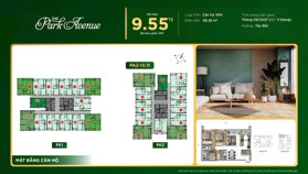  HOT💥 Căn 3PN  Dự án THE PARK AVENUE 