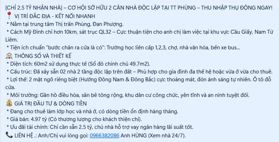 [CHỈ 2.5 TỶ NHẬN NHÀ] – CƠ HỘI SỞ HỮU 2 CĂN NHÀ ĐỘC LẬP TẠI TT PHÙNG – THU NHẬP THỤ ĐỘNG NGAY!