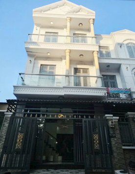 Bán nhà mặt tiền hẻm 6m Đào Tông Nguyên, Nhà Bè, Dt 5,2 x10m, 3 lầu, ST. Giá 6,2 tỷ