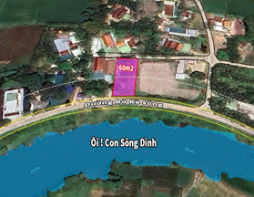 Bán đất view sông Dinh phường Hòa Thắng