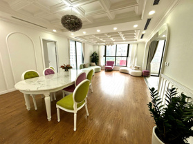 Bán CHCC tòa D11 Sunrise Building 90 Trần Thái Tông 160m2 ban công Đông Nam nhìn công viên Cầu Giấy