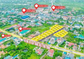 12 lô đất nền vị trí trung tâm cổng lõi KCN Tràng Duệ 3 ngay LG, giá nhỉnh 10tr/m2 hạ tầng