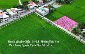 🏡 BÁN ĐẤT PHƯỜNG NINH HÒA (NINH ĐA CŨ) – GẦN CHỢ CHIỀU MỸ LỆ