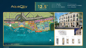 SỞ HỮU NHÀ PHỐ CÓ HẦM – VEN SÔNG ĐẮT GIÁ TẠI AQUA CITY