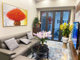 HIẾM-NHÀ HỒ TÂY ĐẸP DÂN XÂY 5 TẦNG, TRƯỚC NHÀ RỘNG VF3 ĐỖ CỬA, CHỈ 2' RA TỚI HỒ_12,5TỶ