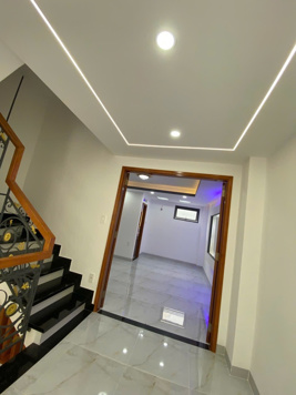 BÁN NHÀ MỚI CỨNG HẺM 10M - LÊ QUANG ĐỊNH, P1, GÒ VẤP - 4.2X13M, NH 5.3M - 4 LẦU