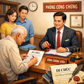 Công chứng di chúc là gì? Thủ tục, chi phí và lưu ý mới nhất 2026