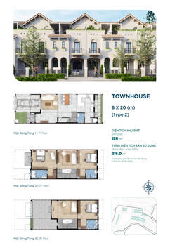 Nhà phố đẹp đường thoáng cạnh trường học 6x20 - 0931178291