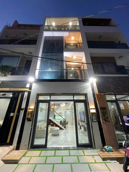 Bán nhà xây mới hẻm xe hơi Huỳnh Tấn Phát, Nhà Bè, 3 lầu. Giá 7,5 tỷ