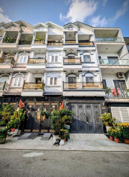 Bán nhà phố mặt tiền đường 12m Huỳnh Thị Đồng, Nhà Bè, 4 lầu. Giá 8,29 tỷ