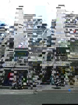 BÁN TÒA NHÀ MẶT PHỐ MAI HẮC ĐẾ. 110M2 XÂY 10 TẦNG. THANG MÁY. THÔNG SÀN. MT 6.5M.