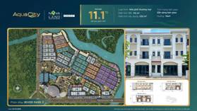 BÁN NHÀ PHỐ THƯƠNG MẠI (SHOPHOUSE) VỊ TRÍ ĐẮC ĐỊA – AQUA CITY | RIVER PARK 2 