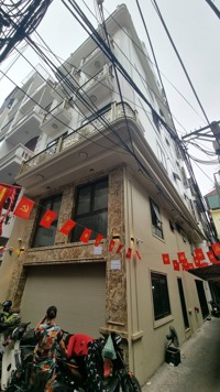 BÁN TÒA NHÀ PHỐ THÁI THỊNH 1 ĐỐNG ĐA. 8 TẦNG. THANG MÁY. LÔ GÓC.