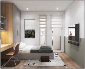 NHÀ ĐẸP PHỐ NÚI TRÚC  KIM MÃ  – NGÕ GẦN PHỐ – Ở NGAY – 24M2-4 TẦNG- MT 4M.