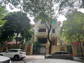 BÁN BIỆT THỰ BÁN ĐẢO LINH ĐÀM. 276M2 - 5 TẦNG. MT 12,5M.