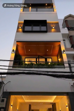 Bán nhà mới đẹp thiết kế thang máy Phú Thuận, Q7, DT 4x19m, 4 lầu. Giá 15,8 tỷ