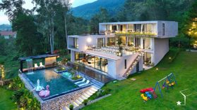Bán gấp lô đất 1136m2 BThu trong sân golf Tam Đảo - sổ lâu dài 100% thổ cư- giá chỉ 12 tr/m2