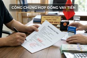 Công chứng hợp đồng vay tiền – Tất cả những điều bạn cần biết