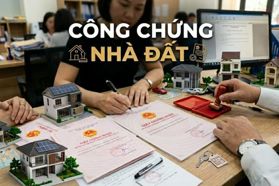 [TỔNG HỢP] Công chứng nhà đất: Thủ tục, chi phí, kinh nghiệm, FAQ