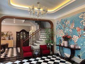 BÁN BIỆT THỰ KĐT THÀNH PHỐ GIAO LƯU. 180M2 - 4 TẦNG. LÔ GÓC.