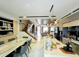 Hiếm nhà LK đẹp 3 tầng Nadyne Garden Park city, 120m2, mặt tiền 6m, sang trọng, ở sướng, giá 41.5