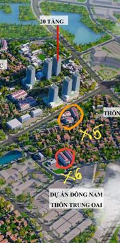 Bán đất đấu giá X5 Trung Oai, Tiên Dương, Đông Anh, Hà Nội