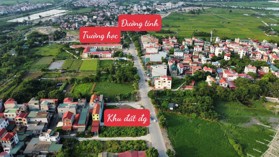 Bán đất đấu giá thôn Đình Tràng, xã Dục Tú, huyện Đông Anh mặt đường kinh doanh