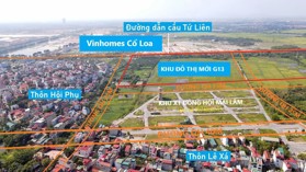 Bán đất đấu giá dịch vụ X1 Đông Hội Mai Lâm cạnh dự án Vinhomes Cổ Loa