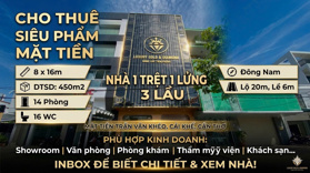 Cho thuê nhà trệt 1 lửng 3 lầu mặt tiền Trần Văn Khéo P Cái Khế TP Cần Thơ   