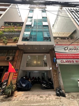 BÁN TÒA NHÀ PHỐ TRUNG KÍNH. 84M2 - 7 TẦNG. THANG MÁY. GARA Ô TÔ. KINH DOANH. 