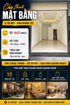 Cho thuê mặt bằng mậu thân gần siêu thị lotte Cái Khế Cần Thơ