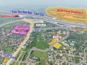BÁN GẤP LÔ ĐẤT ĐẸP TẠI ĐẠO TÚ- SÁT KCN TAM DƯƠNG DT122m2 TC80m SẴN SỔ GIÁ CHỈ HƠN 1 TỶ