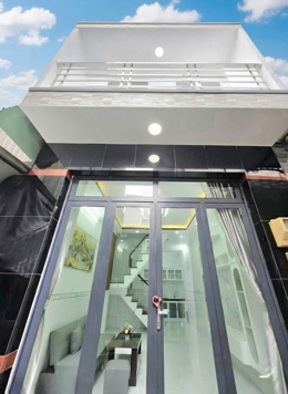 Bán nhà hẻm 2174 Huỳnh Tấn Phát, Nhà Bè, DT 3,5 x8m 1 lầu. Giá 1,55 tỷ