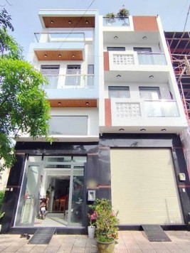 Nhà hẻm Thạnh Lộc 28, Nhà mới xây 5 tầng
