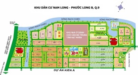 Bán Lô Đất Mặt tiền đường D3, KDC Nam Long, Quận 9, TP. HCM
