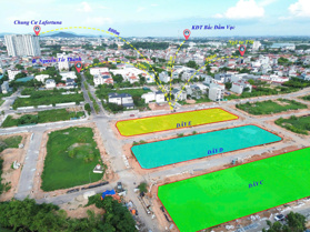 Bán lô đất đấu giá Tích Sơn, thành phố Vĩnh Yên DT 105m2 MT 6m đất QH full 100% thổ cư giá 2,35 tỷ