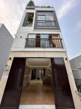 NHÀ ĐẸP 4 TẦNG SIÊU PHẨM MỚI, FULL NỘI THẤT, HẺM XE HƠI
