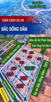 Bán Đất Khu Đô Thị Bắc Đồng Đầm Giai Đoạn 2 Tiền Hải 