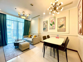 Cho thuê căn hộ Vinhomes Central Park 1 phòng ngủ Land mark 1 nội thất đẹp